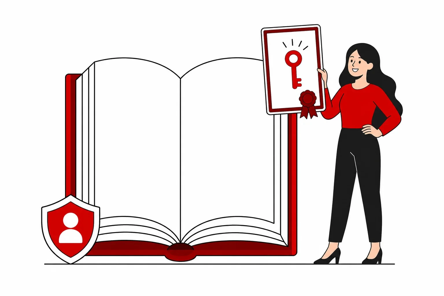 Author ownership illustration